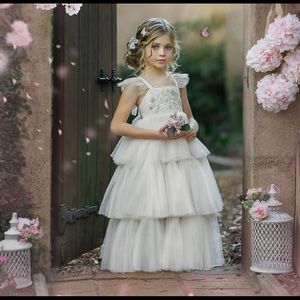 Dollcake Dress, Feathered Friends Frock size 4T